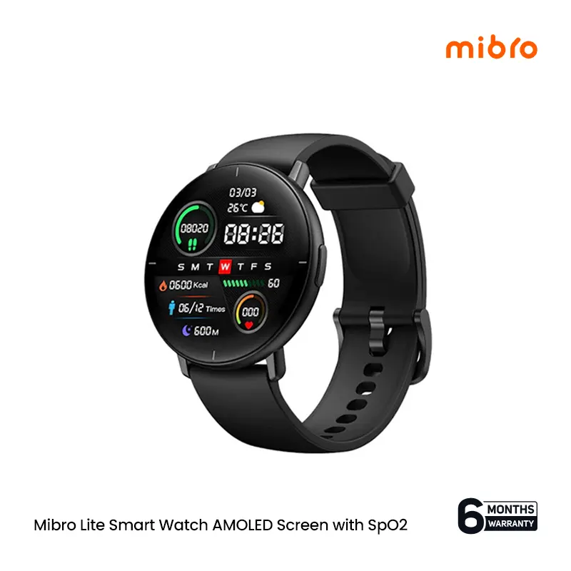 Mibro Color Smart Watch with SPO2 ( )