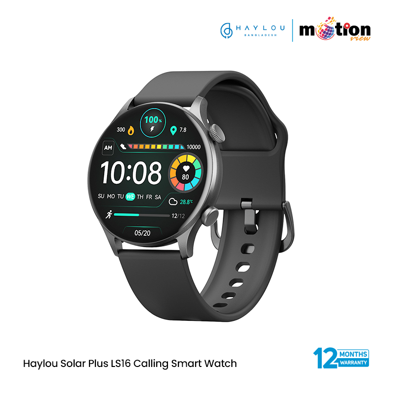 Solar Plus Smartwatch Solar Solar Smart Haylou Solar Black Maboto - Main Image