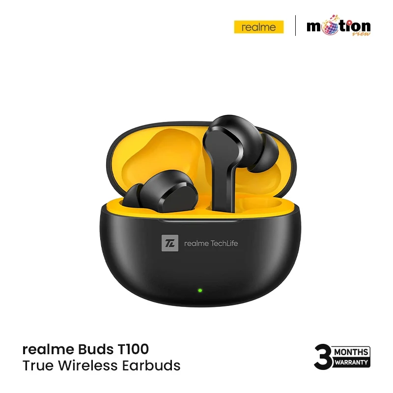 Bluetooth Earbuds Realme Airpods Copy Realme Buds T100 Earbuds