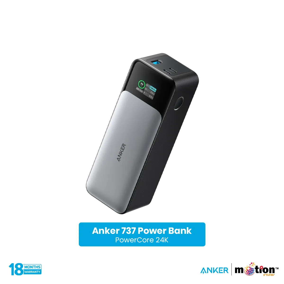 Anker 737 PowerCore 24000mAh 140W Power Bank